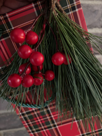 Głóg pik świąteczny czerwone kuleczki