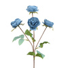 Peonia - gałązka 60 cm GK702 NIEBIESKA