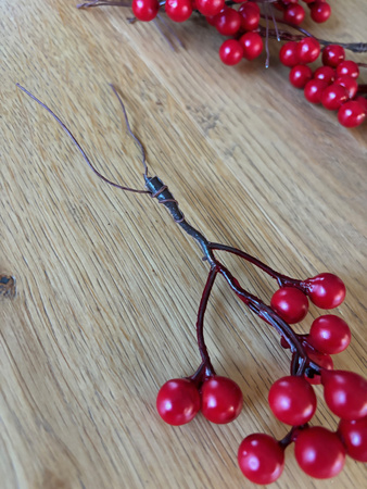 Głóg pik świąteczny czerwone kuleczki