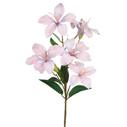 Lilia sztuczna pudrowy róż70 cm
