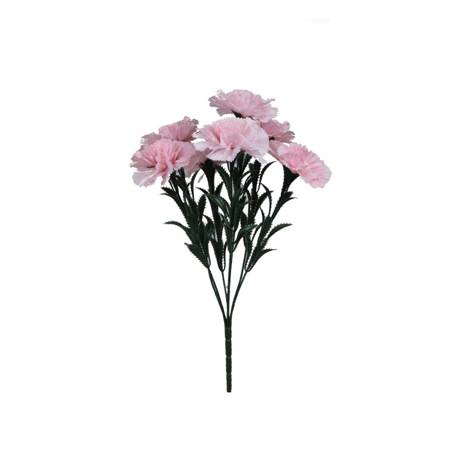 Goździk bukiet 42 cm różowy
