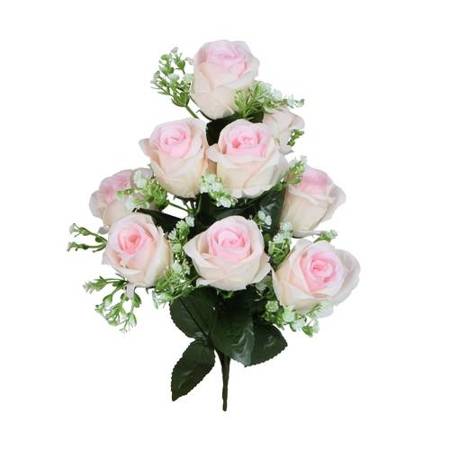 Róża - bukiet x10 45 cm U987 sztuczny róż
