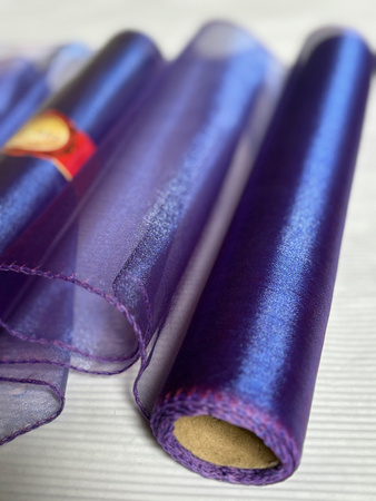 Snow Organza 36 cm x 9,14 m - Fiolet